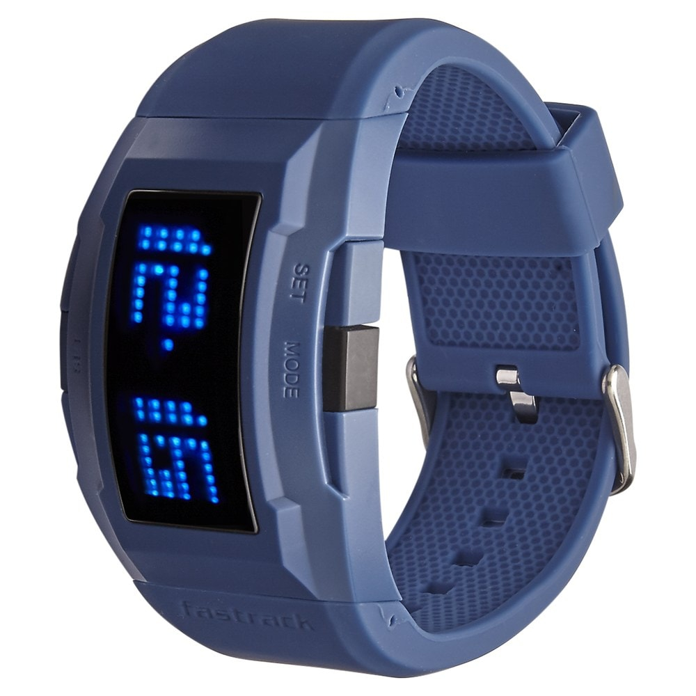 Fastrack Digital Black Dial Watch for Men-38014Pp02