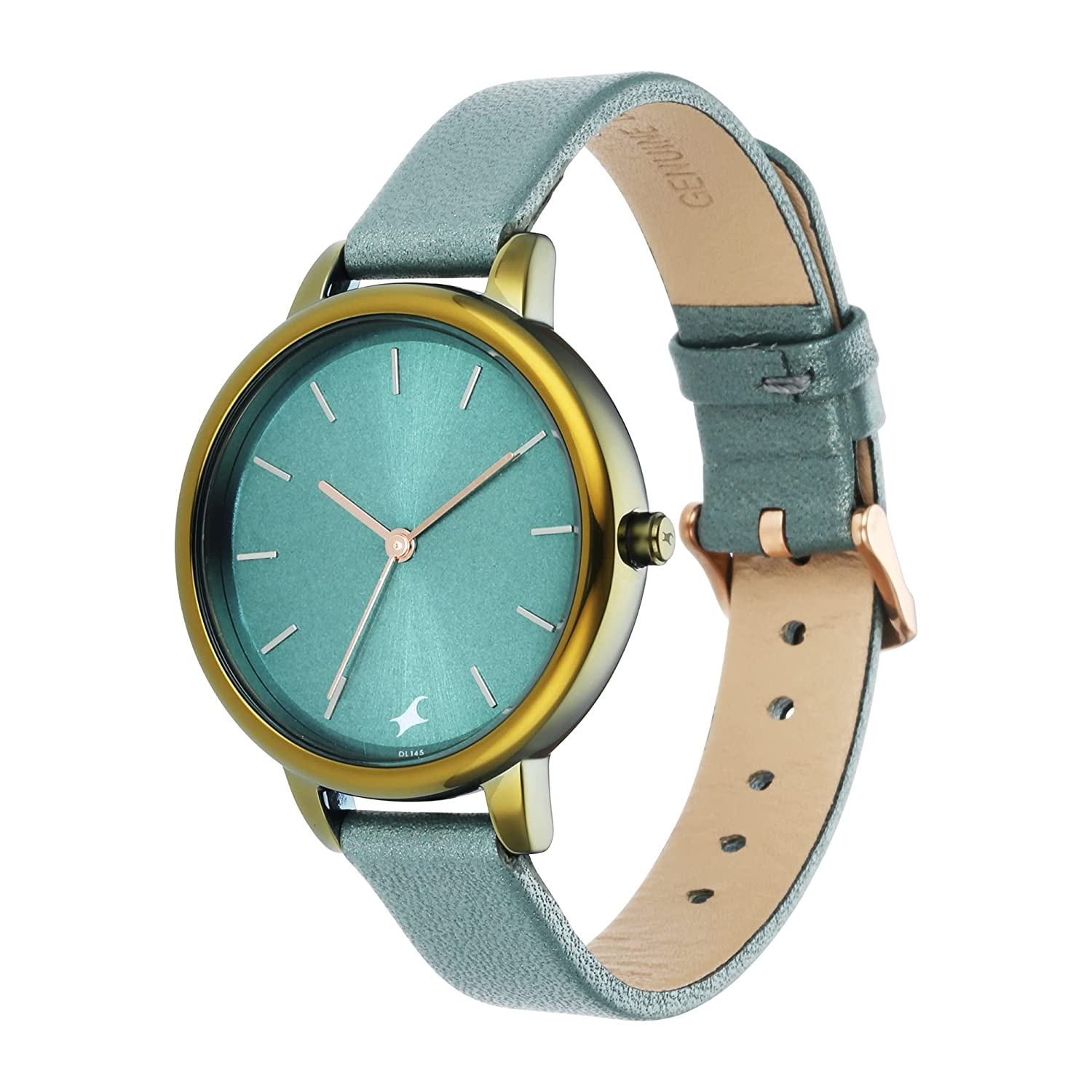 Fastrack Glitch Analog Blue Dial Women's Watch-6234ql02