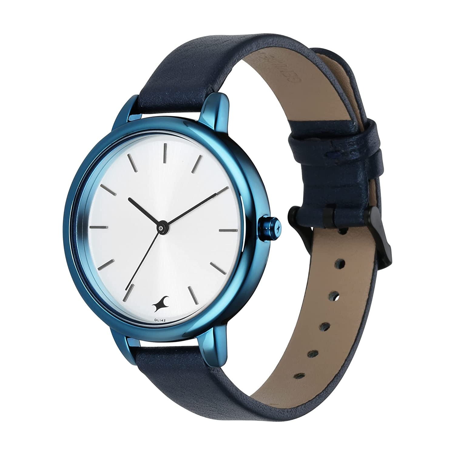 Fastrack Glitch Analog Silver Dial Women's Watch-6234ql01