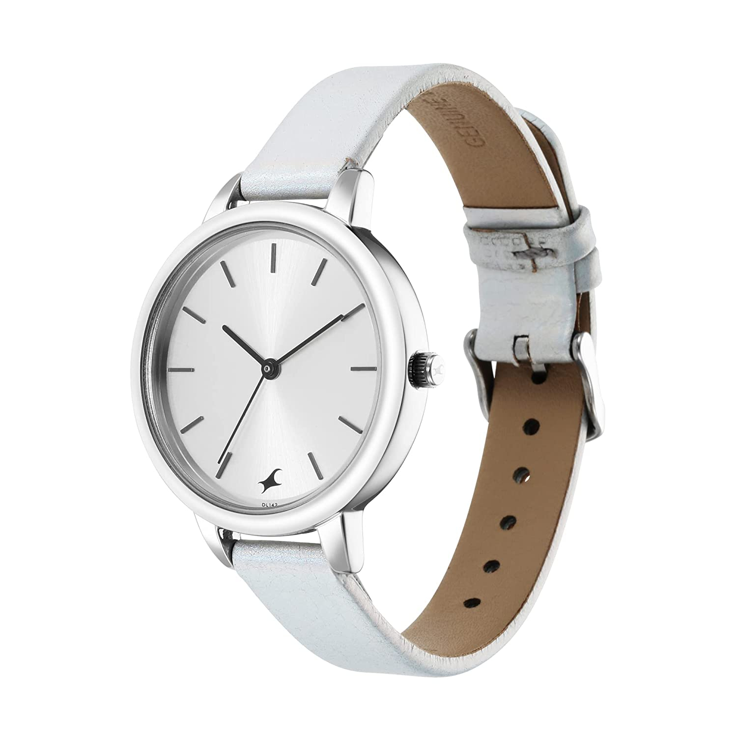 Fastrack Glitch Analog Silver Dial Women's Watch-6234sl01