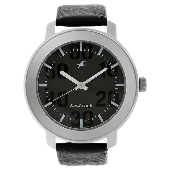 Fastrack Grey Dial Analog Watch for Guys NK3121SL02