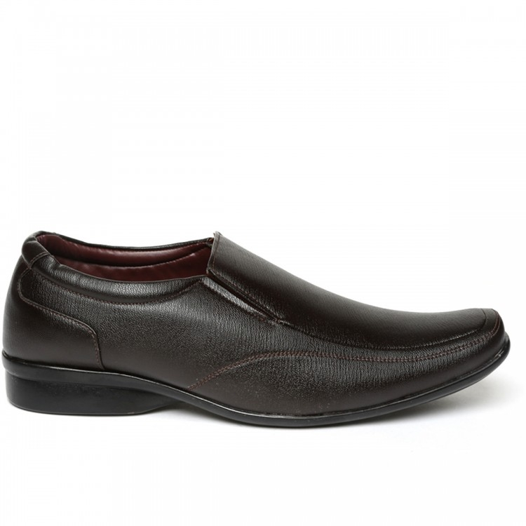Paragon Brown Max Slip On Formal Shoes For Men 9539