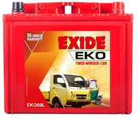 Exide Make 60Ah Battery FEKO EKO60L 