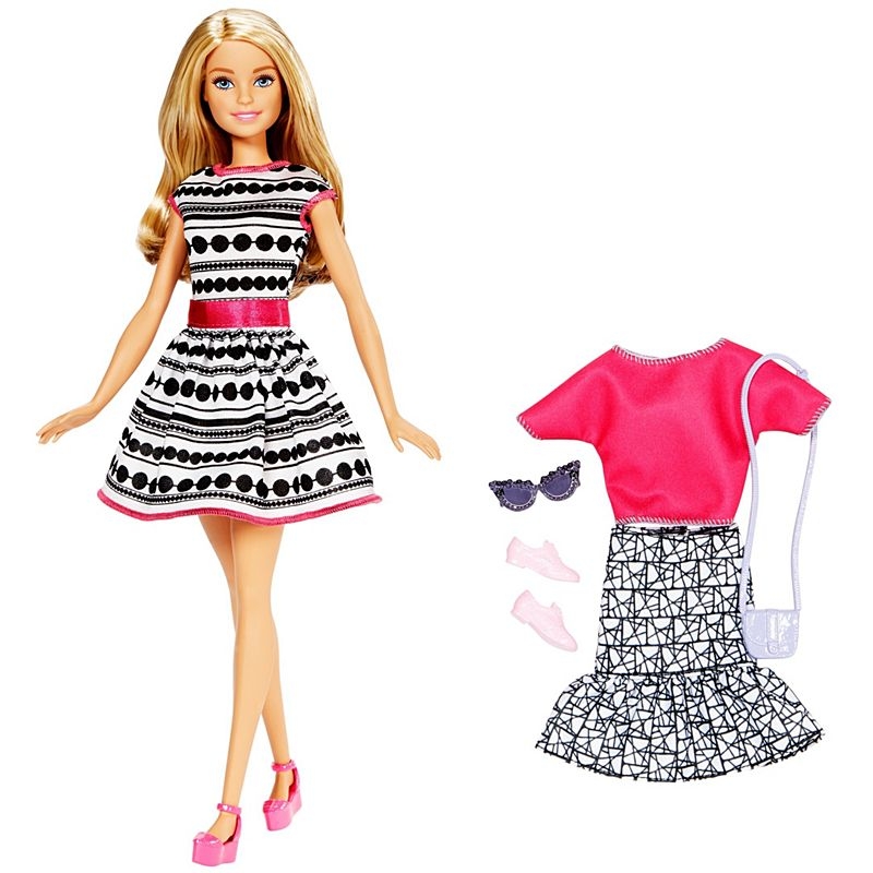 Mattel Barbie Fashion Doll Blonde NEW- FFF59 