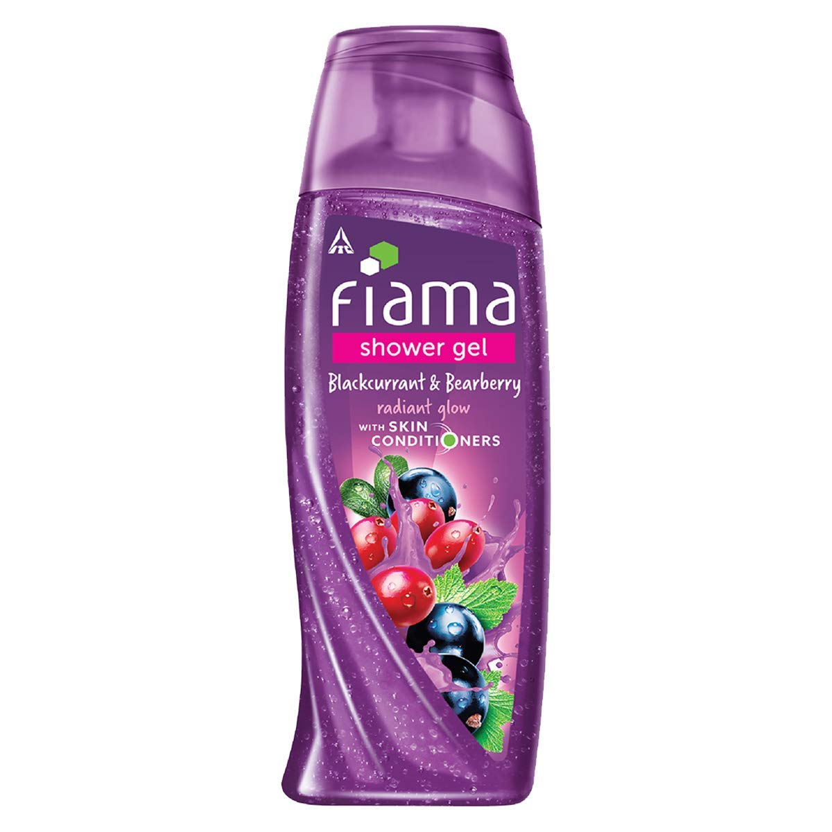 Fiama Shower Gel Blackcurrant & Bearberry Body Wash With Skin Conditioners For Radiant Glow 250ml
