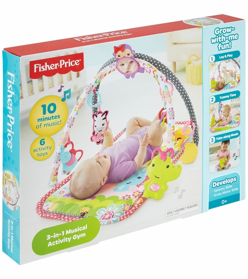 Fisher Price 3-in-1 Musical Activity Gym DFP64