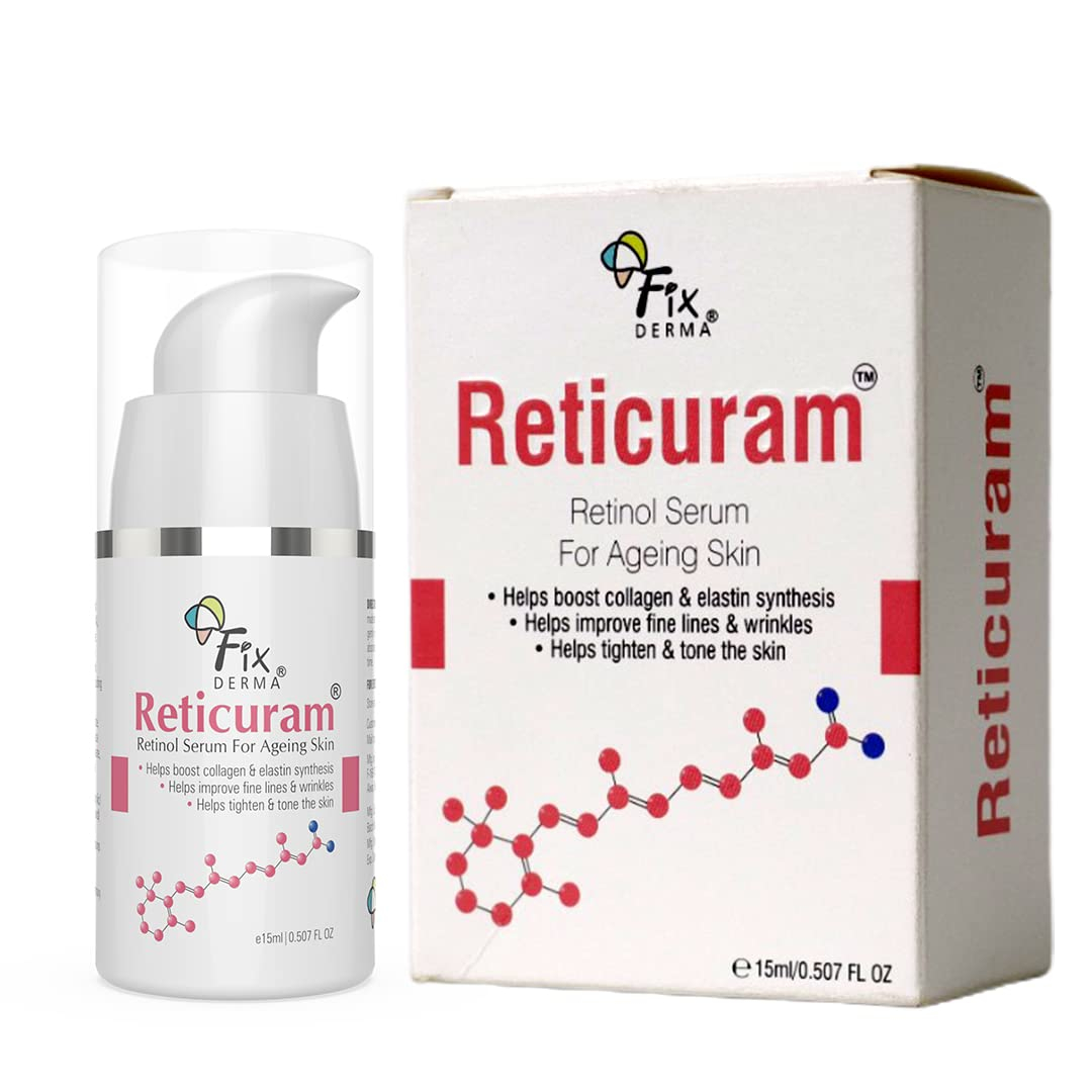 Fixderma Reticuram Serum - Retinol Serum - For Ageing Skin - 15ml