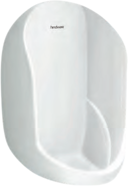Hindware Urinals 37.5 x 39 x 59 cm 60002 Flat Back Large