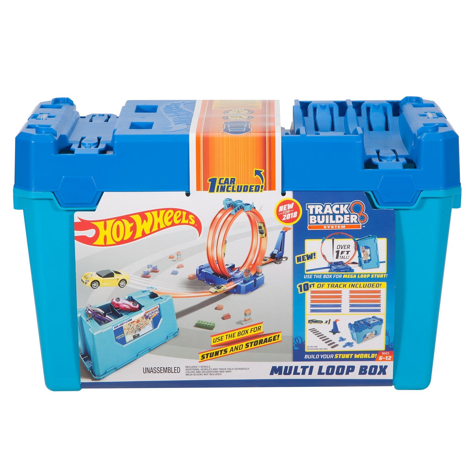 Hot Wheels® Track Builder Multi Loop Box FLK90