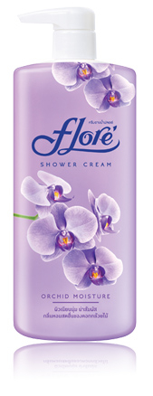 Flore Herbal Shower Cream Orchid Moisture 500 Ml