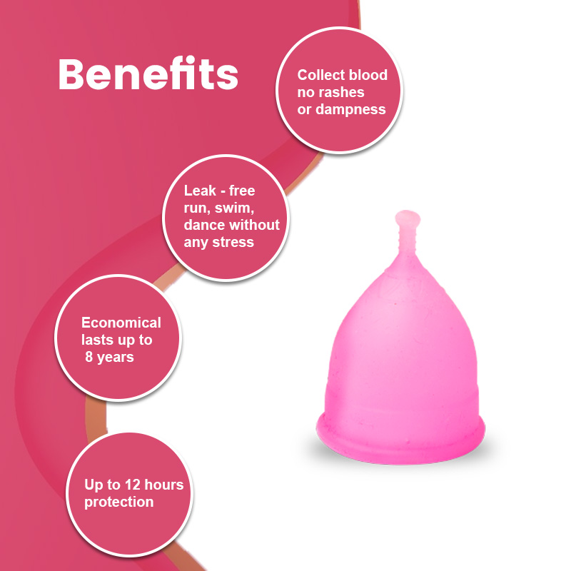 Floren Reusable Menstrual Cup - Large Size