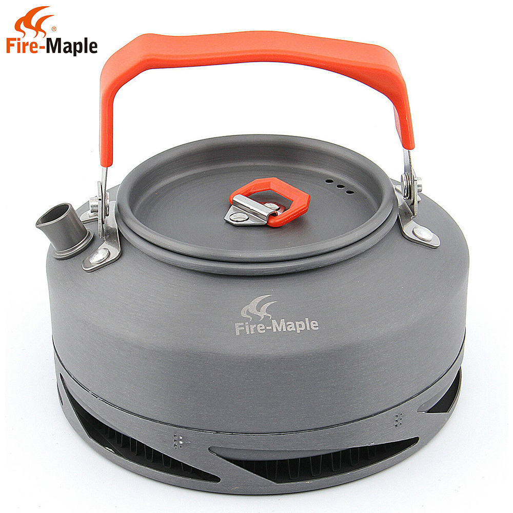 Fire Maple FMC XT1 0.8 L Camping Picnic Water Kettle Heat Exchange Coffee Tea Pot With Heat Proof Handle Tea Filter