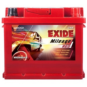 EXIDE Mileage 44AH Battery FMLO-MLDIN 44R 
