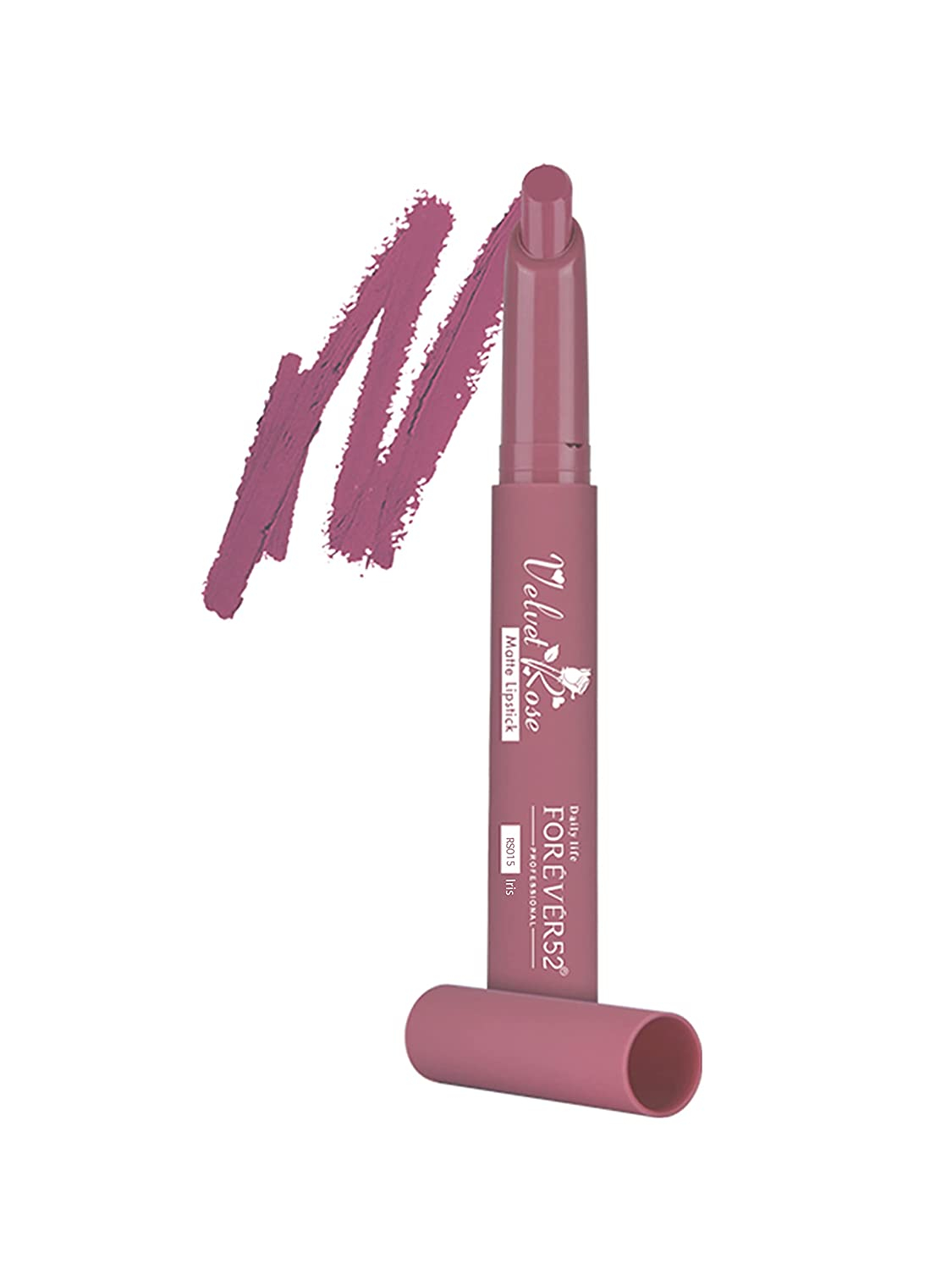 Forever52 Daily Life Velvet Rose Matte Lipstick, Matte Finish RS015