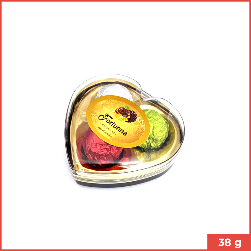 Fortunna Choco 3's Heart Mix 38g