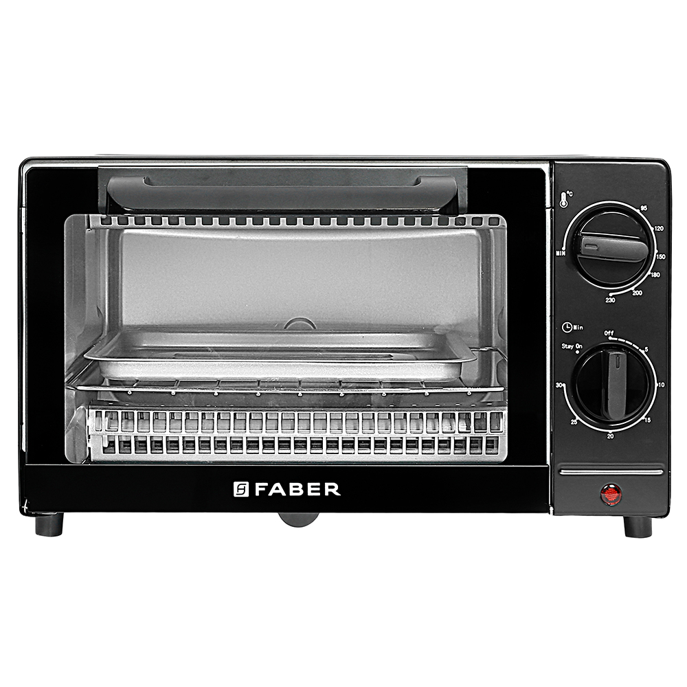 Faber FOTG 9L (OTG) Oven Toaster Grill, Black