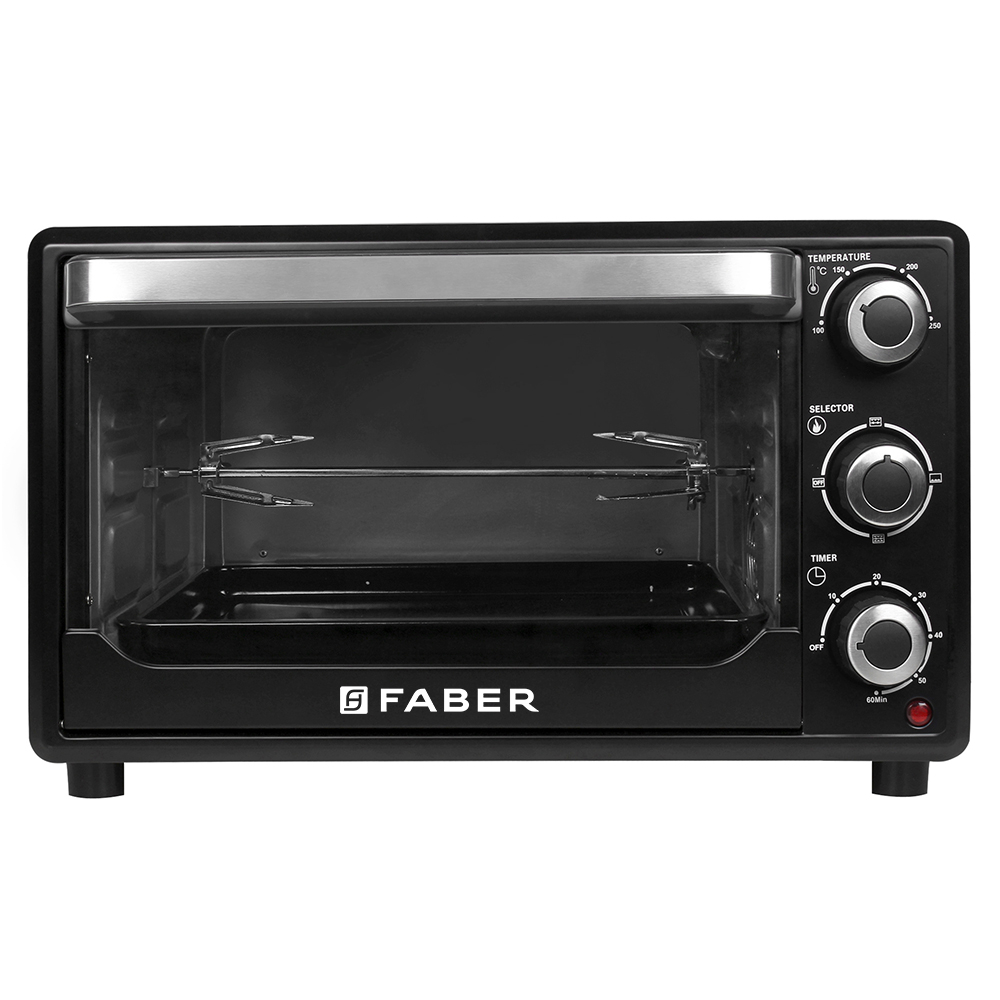 Faber FOTG BK 24L (OTG) Oven Toaster Grill, Black