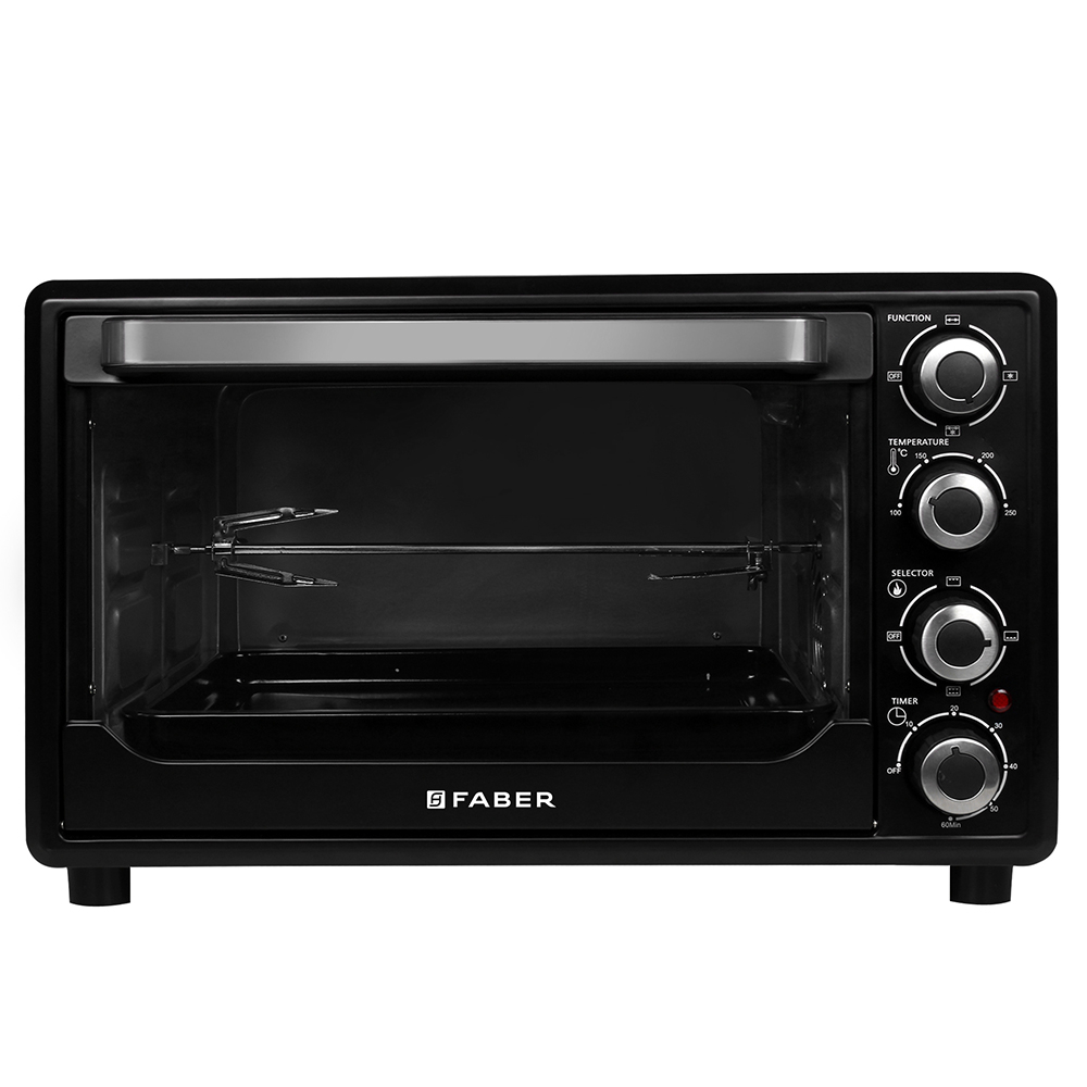 Faber FOTG BK 45L (OTG) Oven Toaster Grill, Black