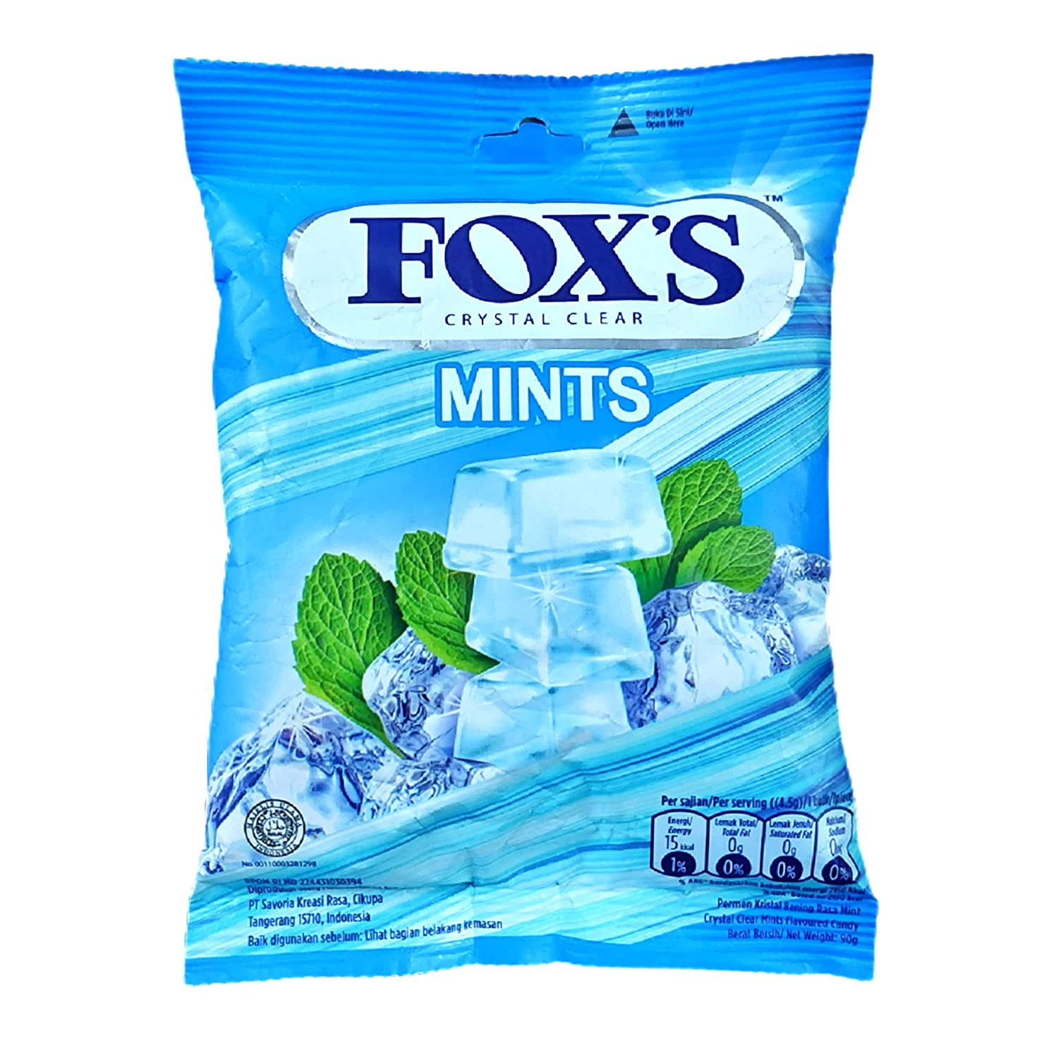 Fox's Crystal Clear Mints 90gm