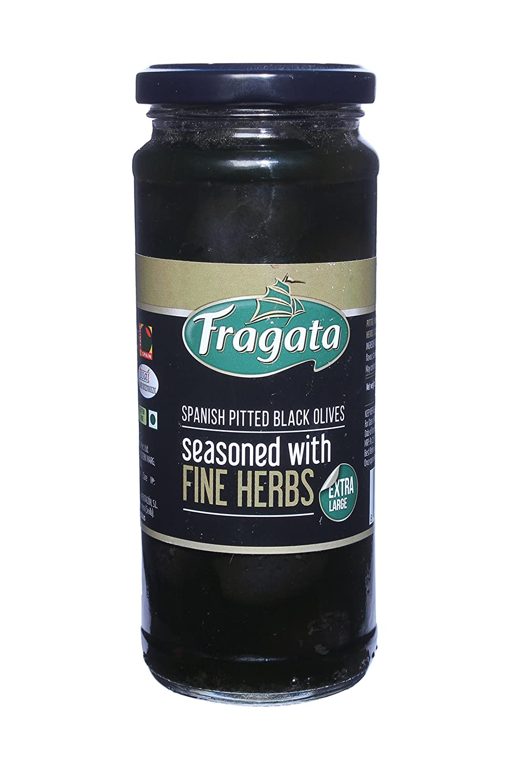 Fragata Black Pitted Olives 330gm