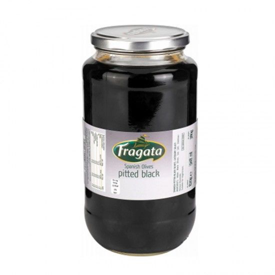 Fragata Olives Black Pitted 900gm