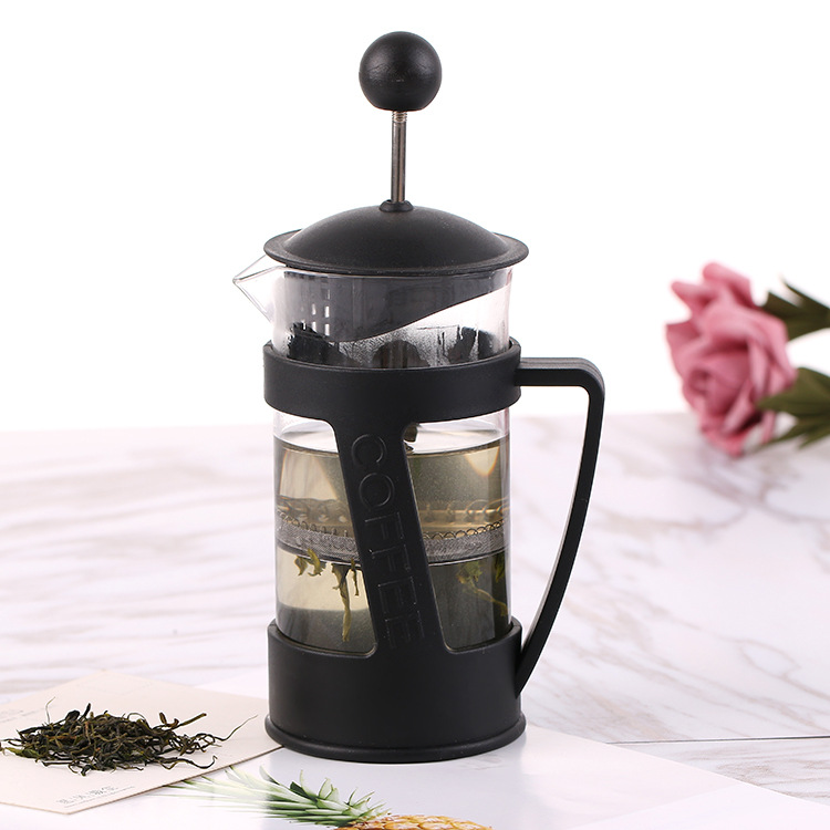 Laughing Buddha - French Press Black 1000ml
