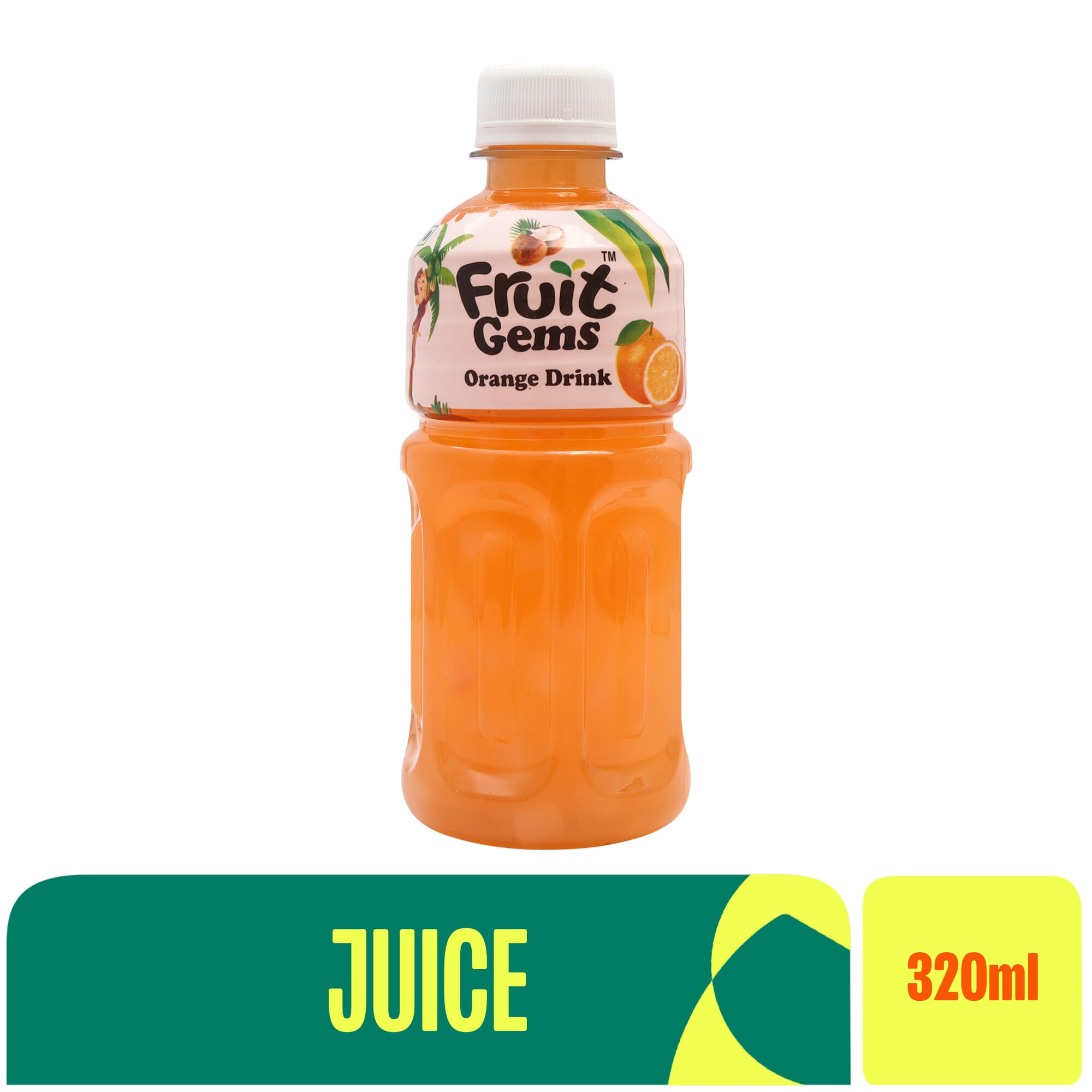 Fruit Gems Orange Drink 320 Ml Bottle