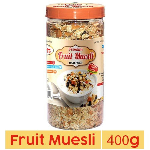 D'lite Muesli Fruit 400gm