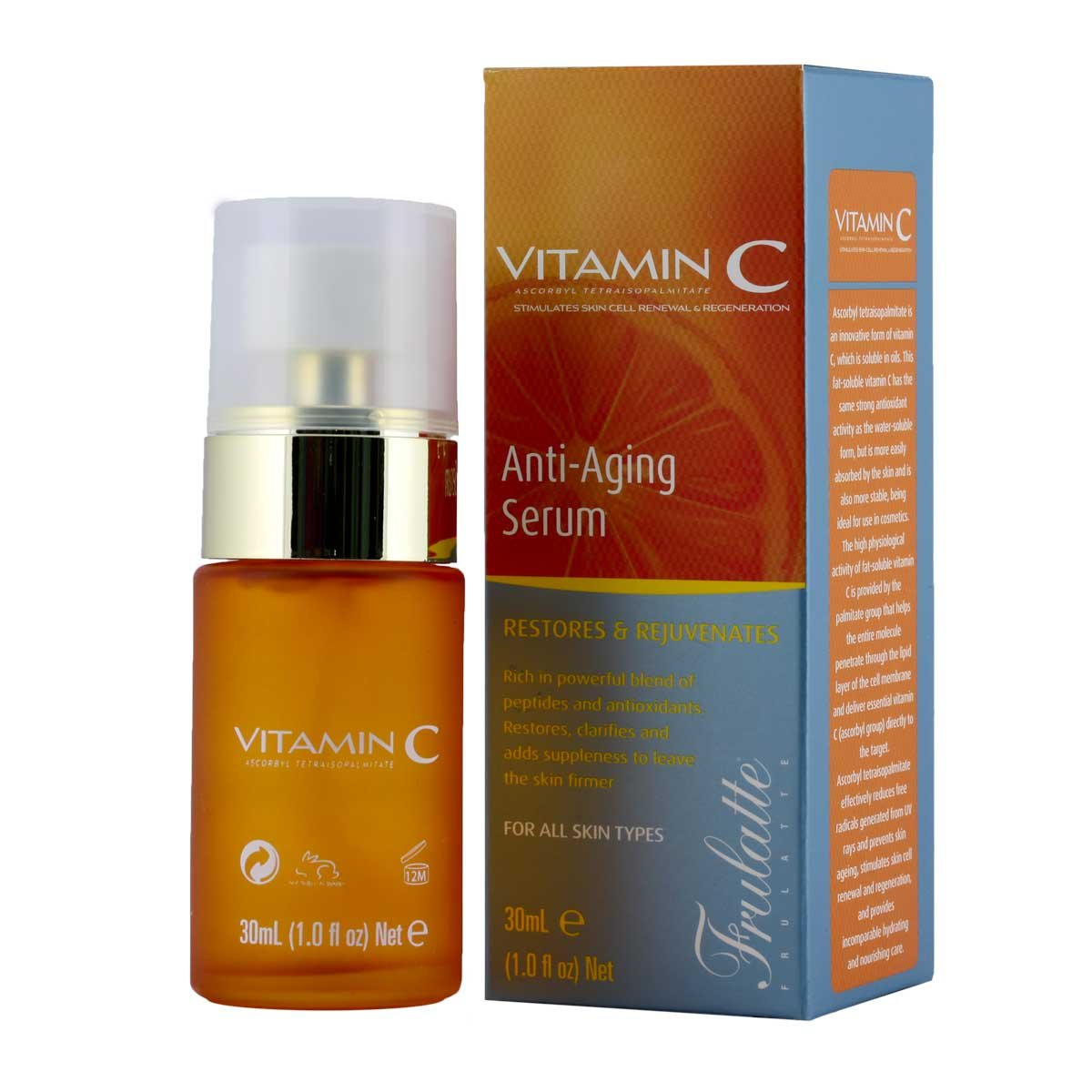 Frulatte Vitamin C Anti-aging Face Serum