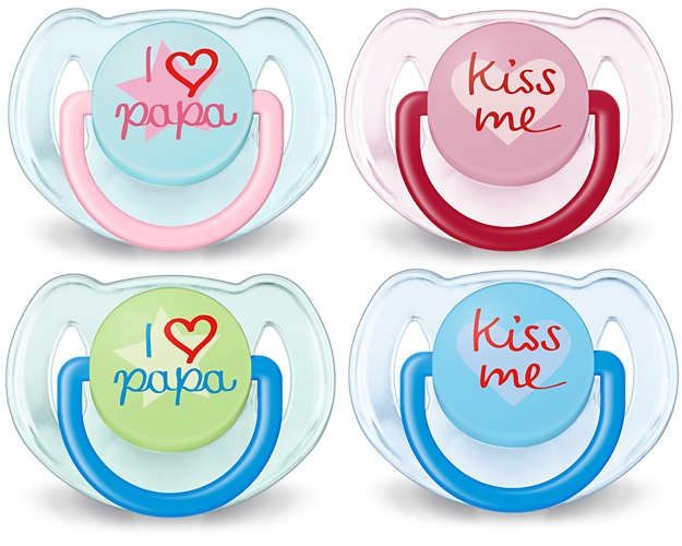 Philips Avent Orthodontic BPA-Free Classic Pacifier 6-18M, SCF172/70
