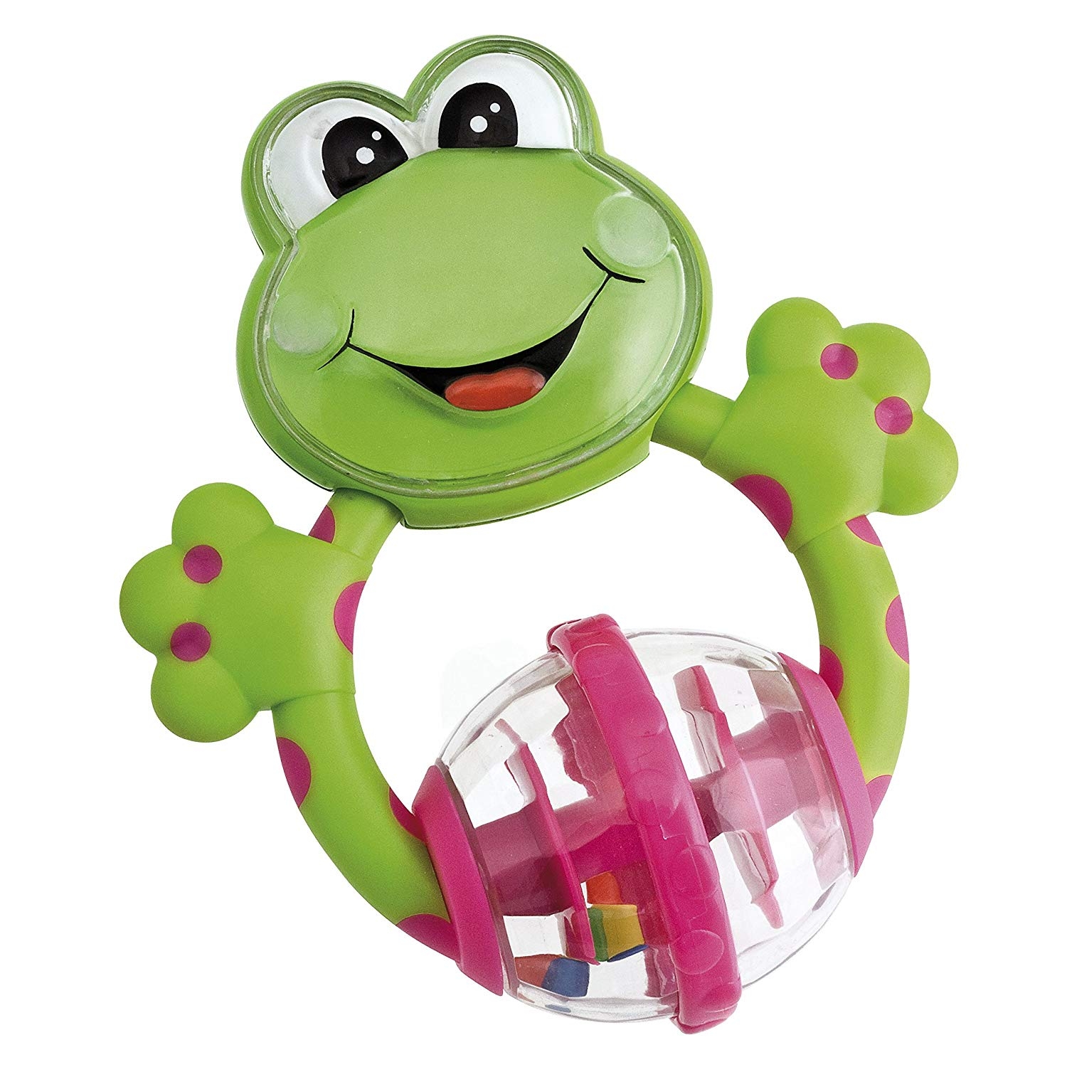 Chicco Fun Teething Rattle Frog