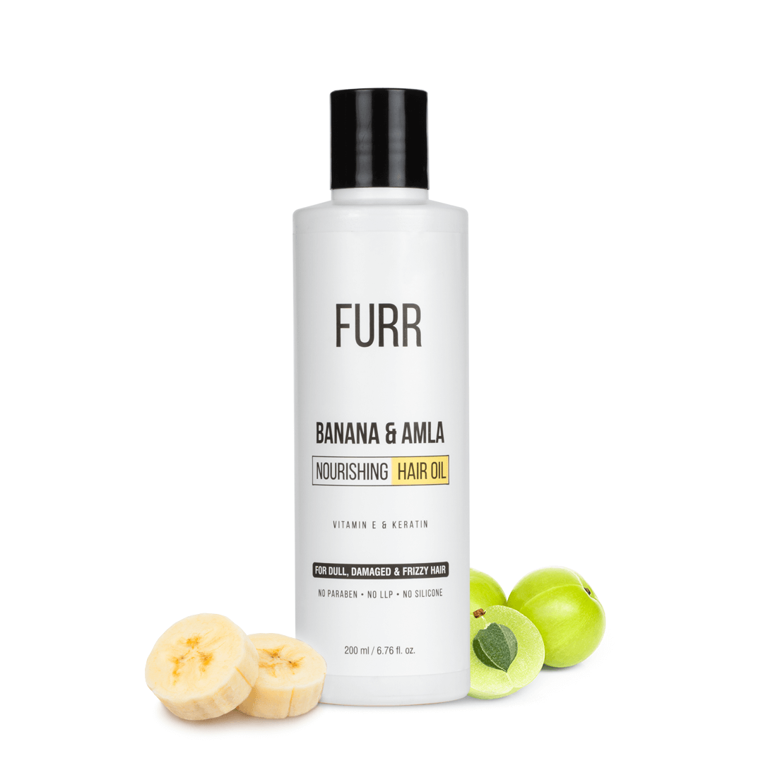 FURR Banana and Amla Nourishing Hair Oil 200ml