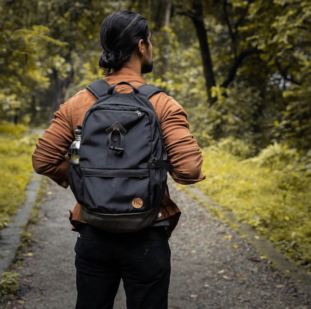 FW Knapsack Backpack Black