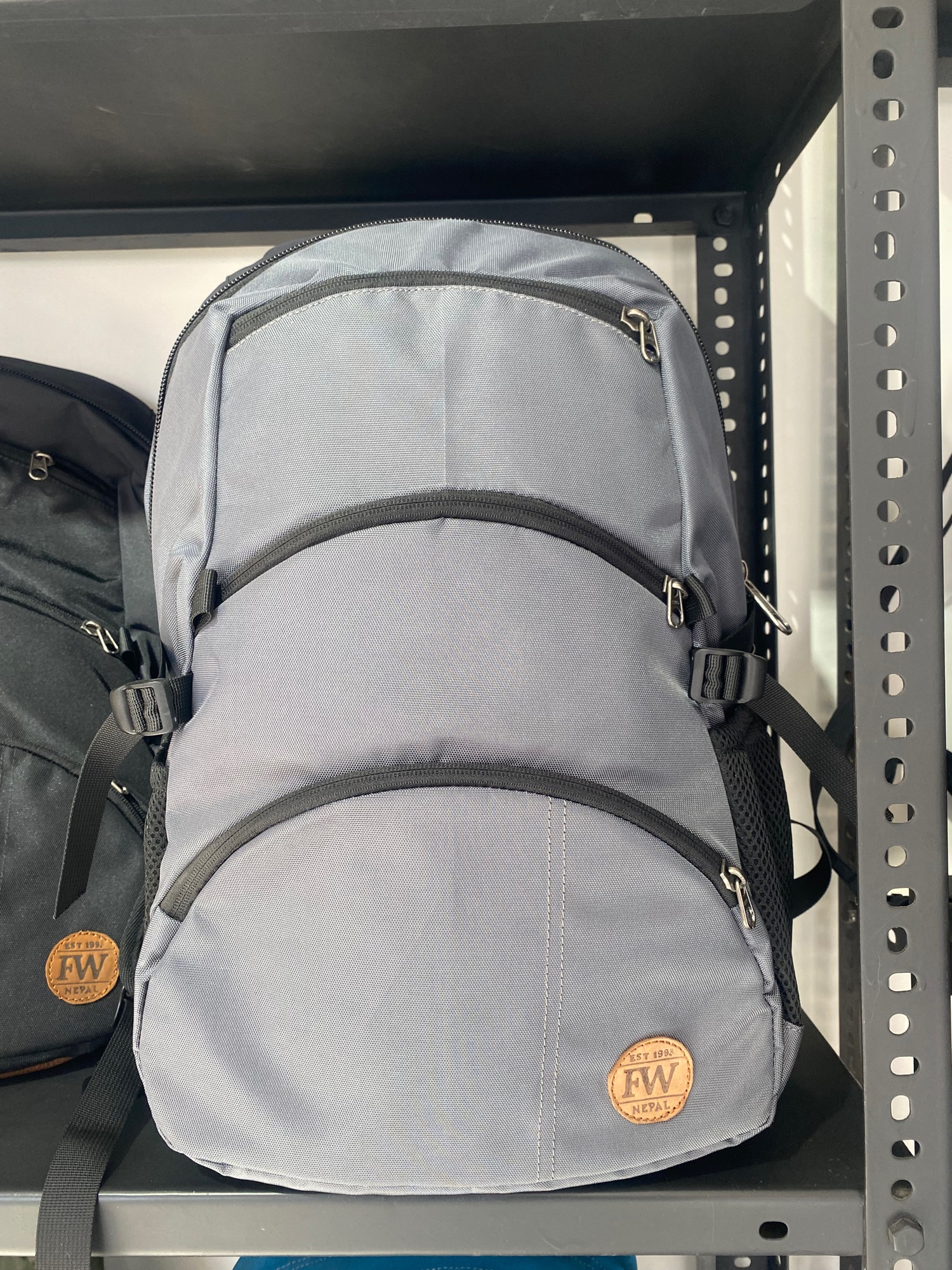FW Three Pocket Backpack Grey
