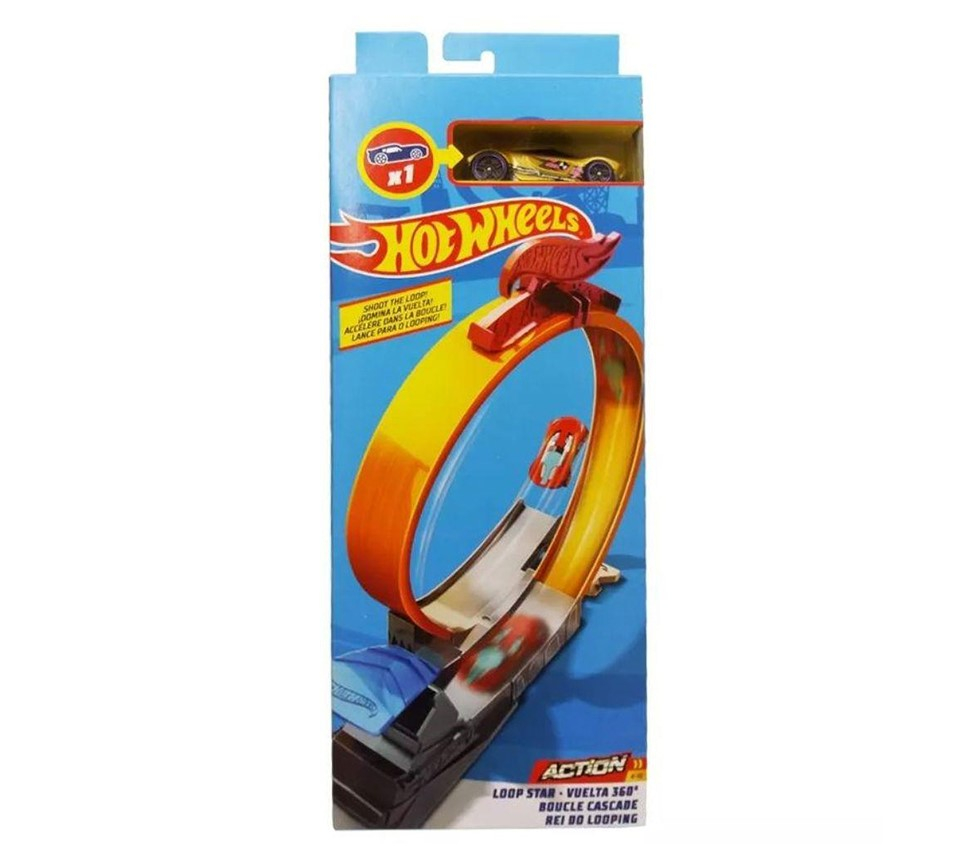 Hot Wheels Classic Stunt Set FWM85