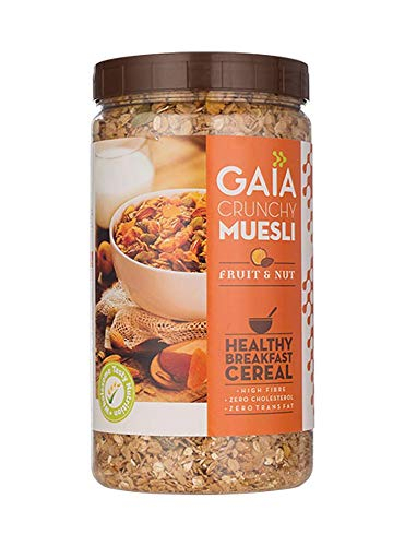 Gaia Crunchy Muesli Fruit & Nuts Jar 1kg