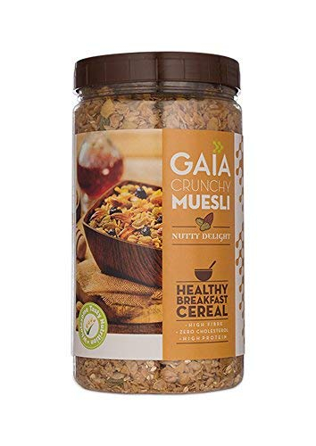 Gaia Crunchy Muesli Nutty Delight Jar 1kg