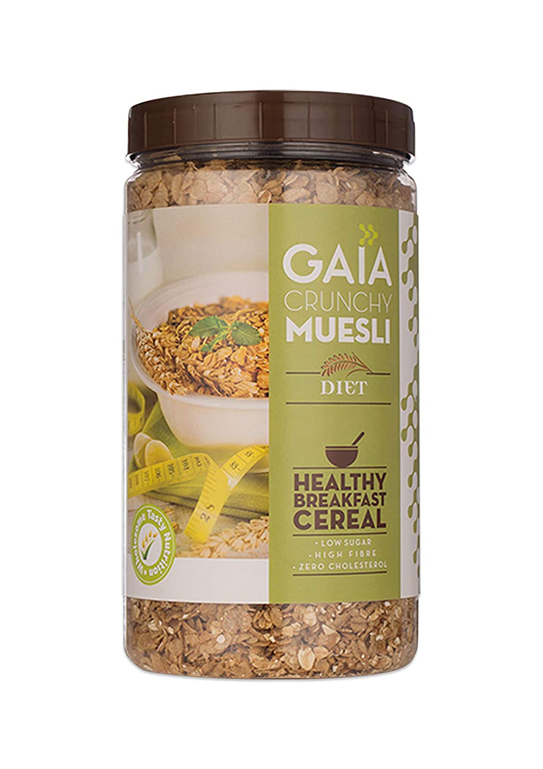 Gaia Crunchy Muesli Diet Jar 1kg