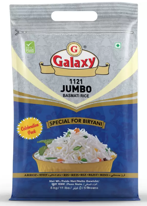 Galaxy Jumbo Basmati Rice 5kg