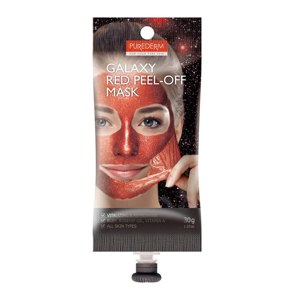 Purederm Galaxy Red Peel Off Mask Spout 30gm