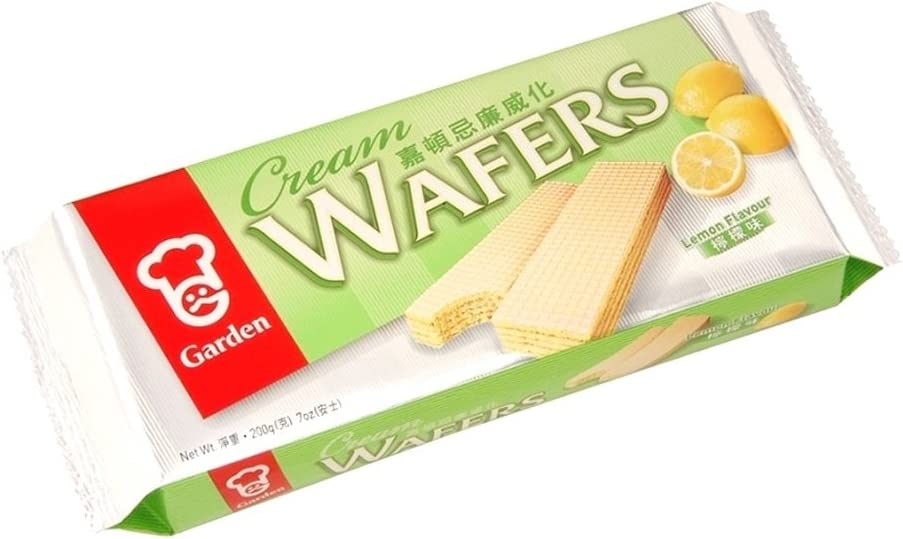 Garden Cream Wafer 200gm Lemon