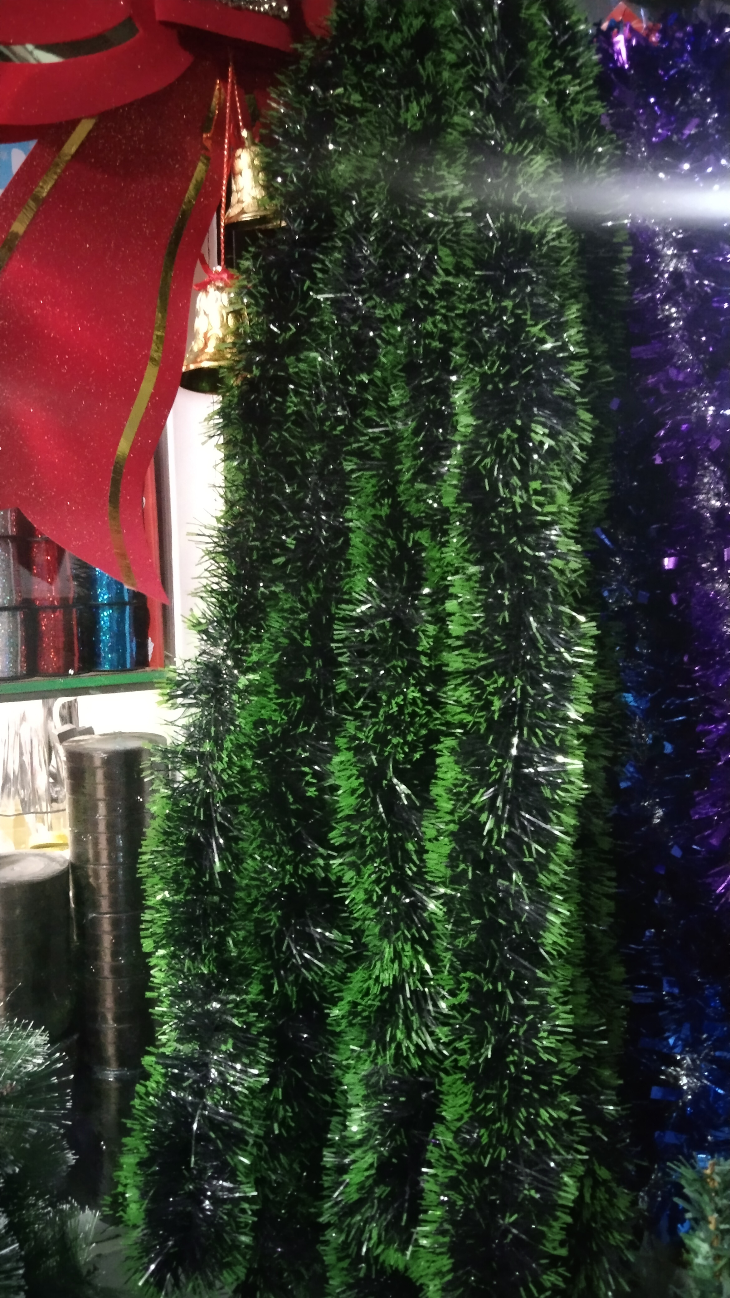 Christmas Tree Décor Garland Green