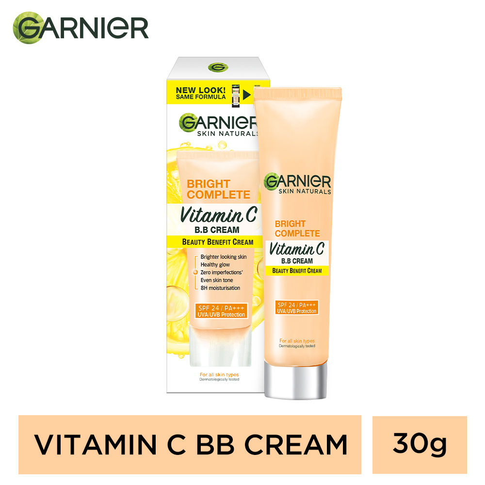 Garnier Skin Naturals, B.B. Cream, Moisturising & Brightening, Bright Complete Vitamin C, 30 g