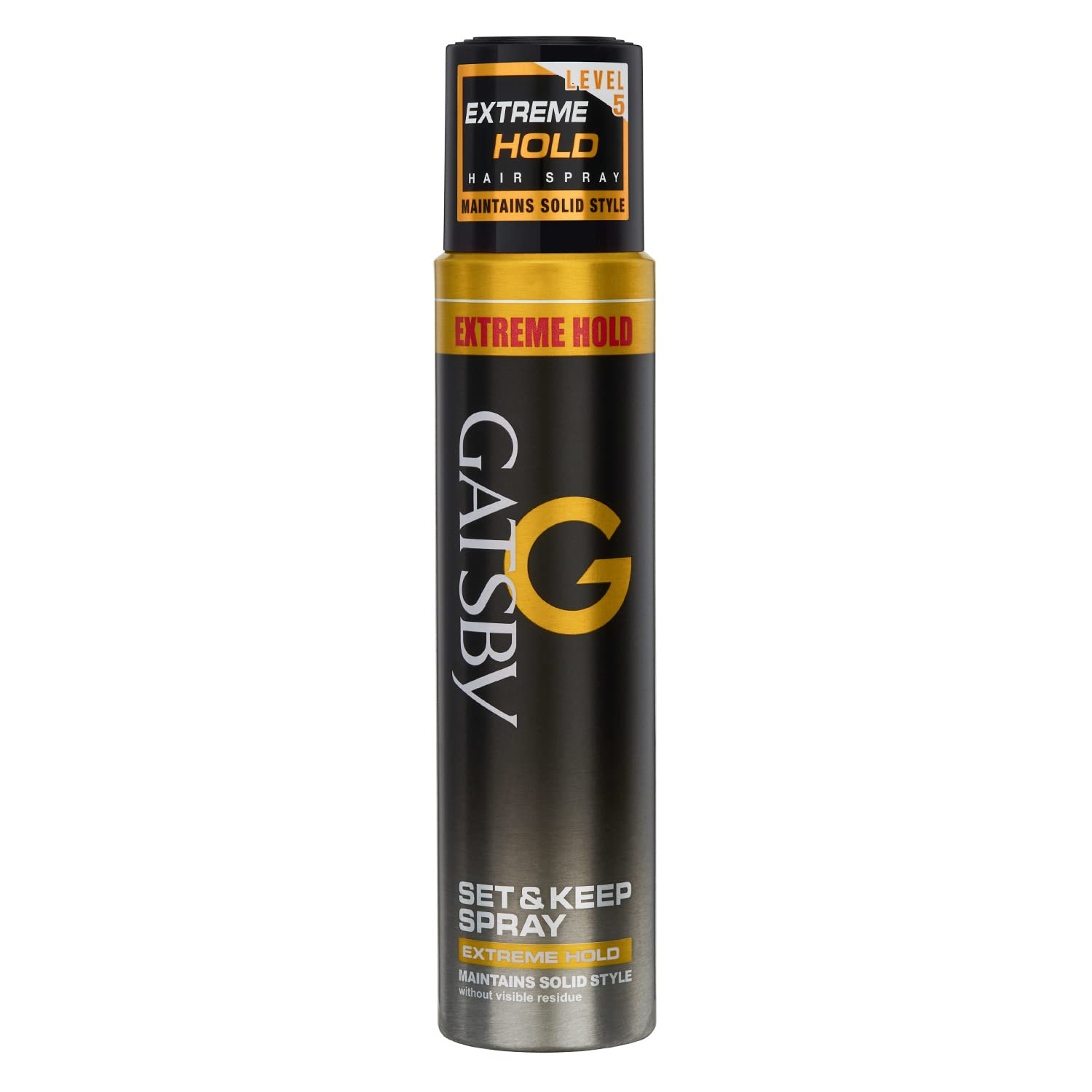 Gatsby Set & Keep Hair Spray - Extreme Hold 250ml | Quick Drying, Long Lasting Hold, No Flaking & Natural Shine | Non Sticky & Easy Wash Off | Styling Hair Spray 