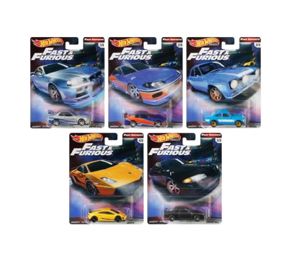 Hot Wheels Fast & Furious Assortments Vehicles GBW75