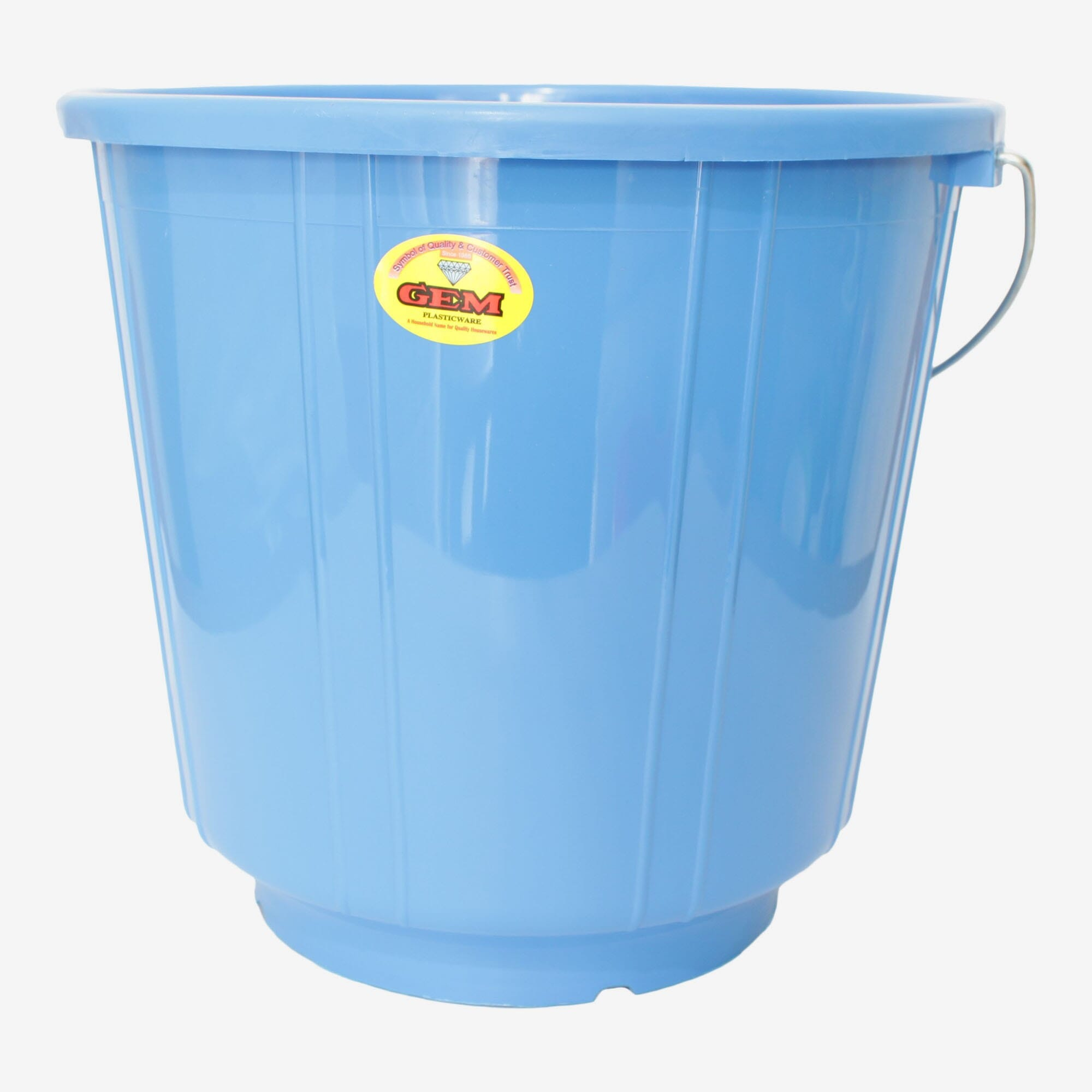 Blue Gem Plastic Bucket- 104 10 Ltrs