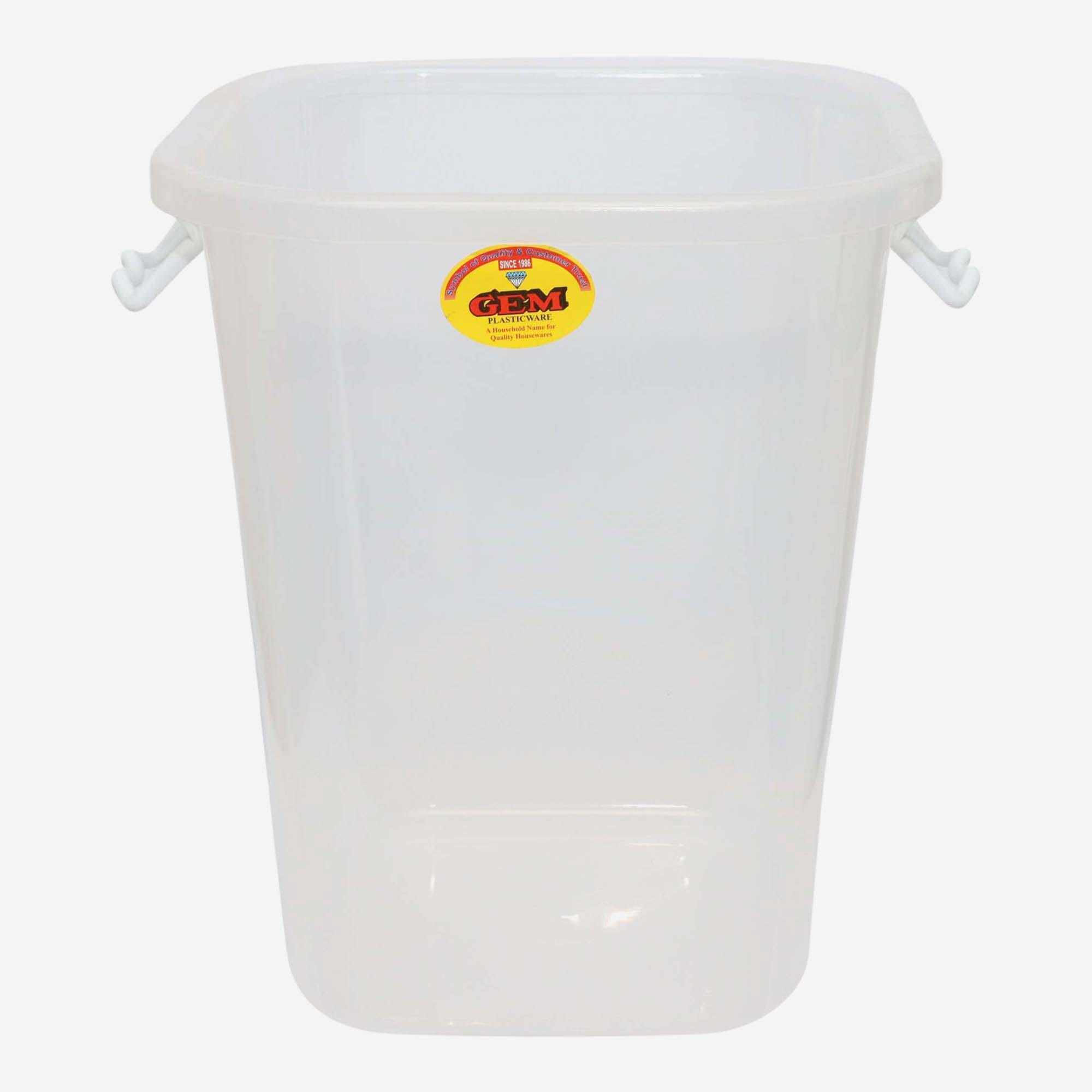 Gem Swing Bin Square 412 White