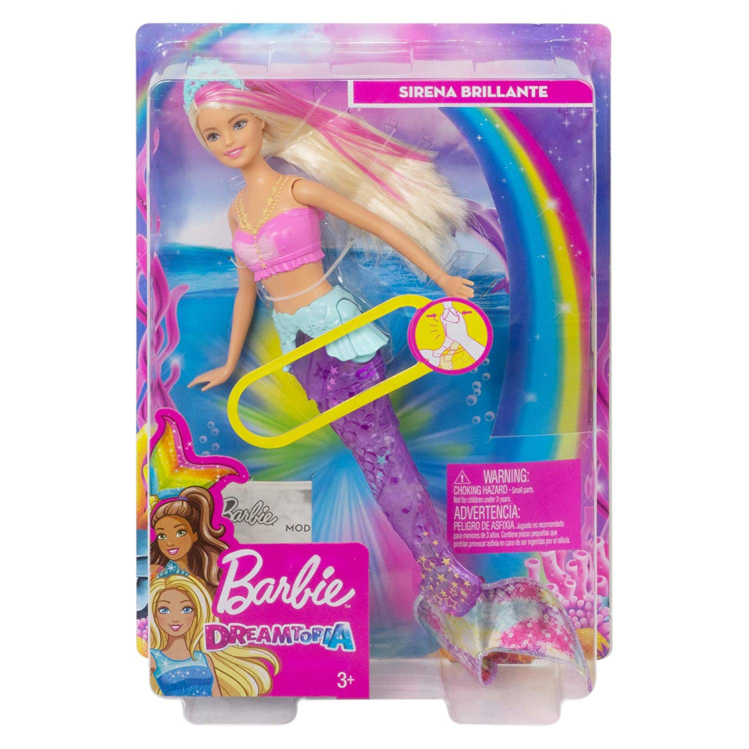Barbie Dreamtopia Sparkle Lights Mermaid GFL82