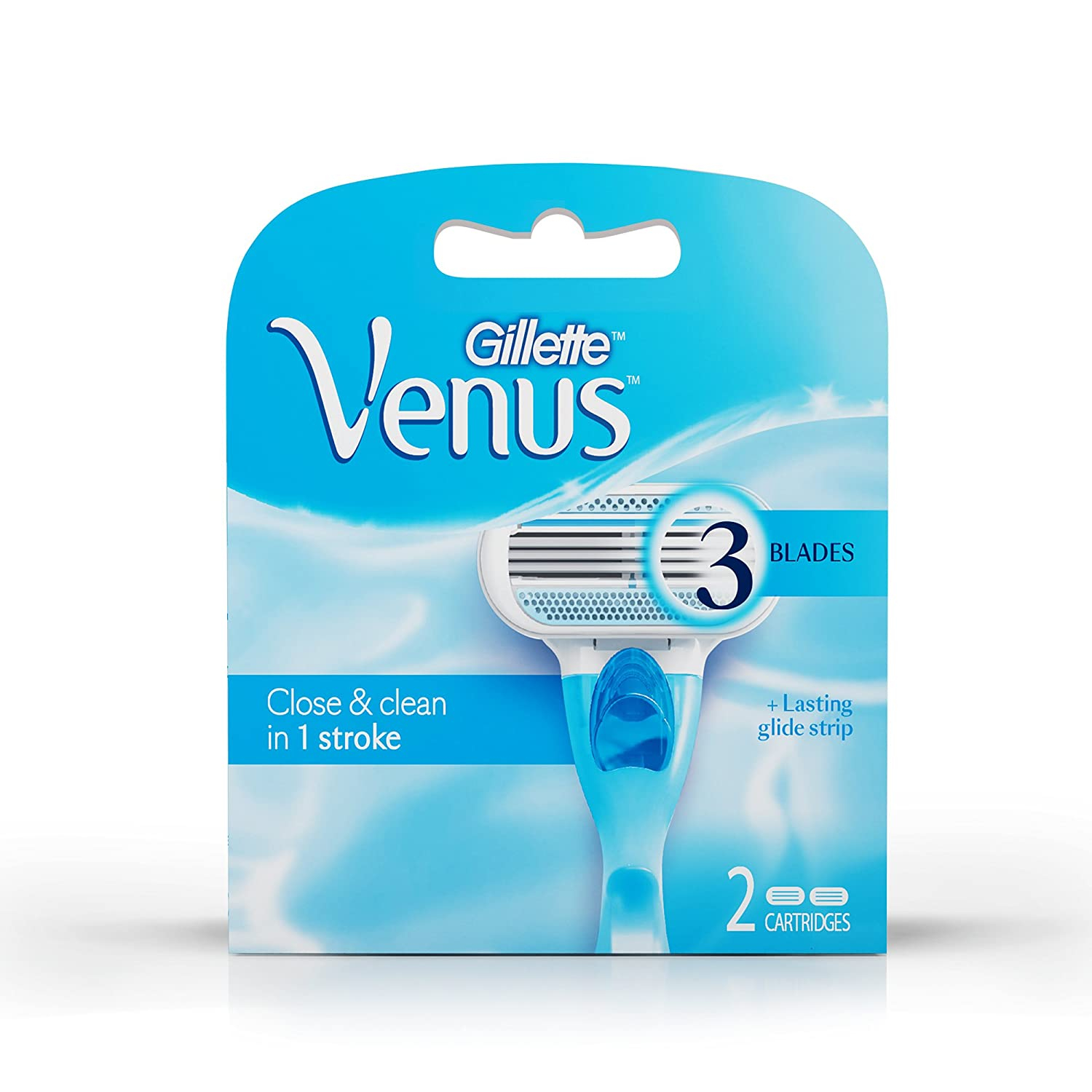 Gillette Venus Female Razor Blades (Cartridge) - 2s Pack 