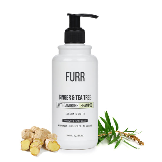 FURR Ginger and Tea Tree Anti Dandruff Shampoo - 300ml